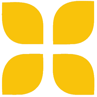 Icon gelb rotierender Stern